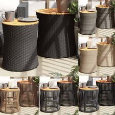 2er Set Garten Beistelltische