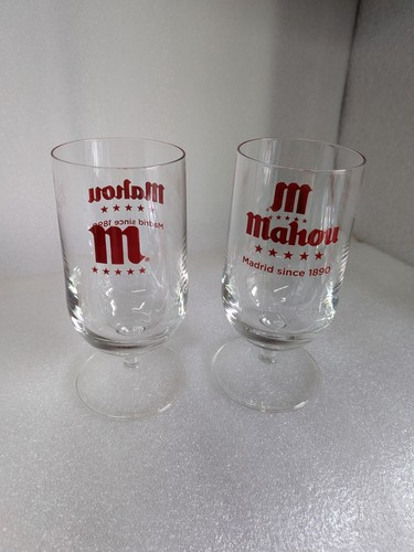 Mahou half pint kelchglas - half,