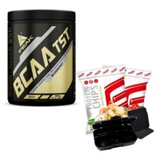 (48,98 EUR/kg) Peak BCAA TST Aminosäuren Pulver Leucin Valin 500g + Bonus 