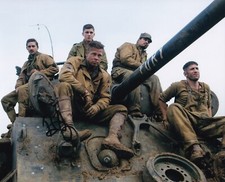 BRAD PITT signed Autogramm 20x25cm FURY in Person autograph ACOA