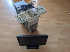 PC-Komplettsystem mit 20Zoll Monitor, Win7