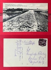 AK HIDDENSEE 1922 Deich bei