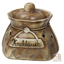 Knoblauchtopf knoblauchsack - knoblauchtopf,
