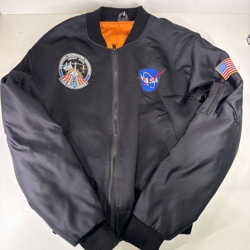 Bomberjacke nasa style silky - bomberjacke,