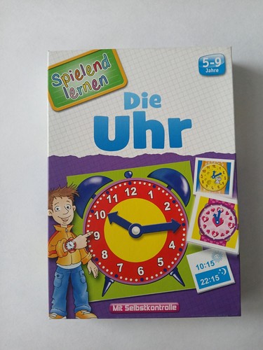 Die uhr spiel kinder - spiel, lernspiel