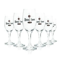 6x König Pilsner Glas 0,2l