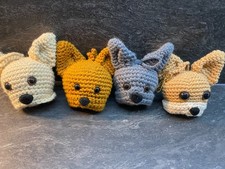 Schlüsselanhänger / Taschenbaumler / Zuckersüße französische Bulldogge / Kopf