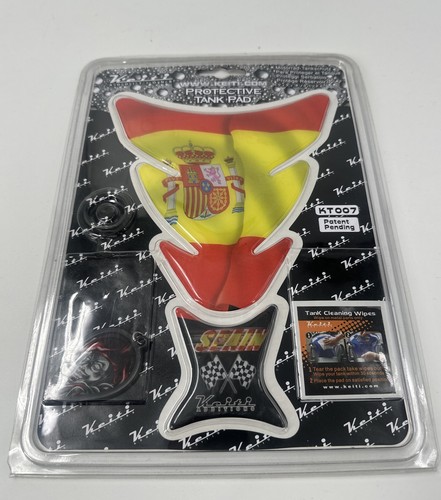 Tankpad spanische flagge - 3d,