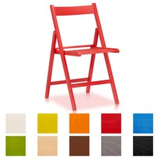 Stuhl Klappstuhl Holzstuhl Balkonstuhl klappbar massive Buche versch. Farben KHG