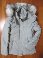 Damen Winter Daunen Jacke v. Esprit hellblau mit Kapuze, Gr. M, neu mit Etikett