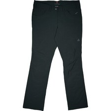 Ludwig Maul 42 L32 Wander Hose schwarz Damen Outdoor Stretch dünn leicht W33 XL