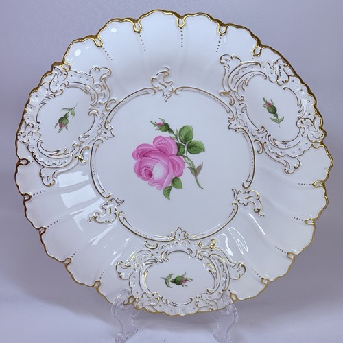 Meissen rote rose große - rote,