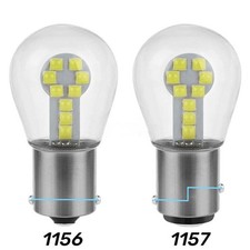2/4x LED-Autolampen BA15S