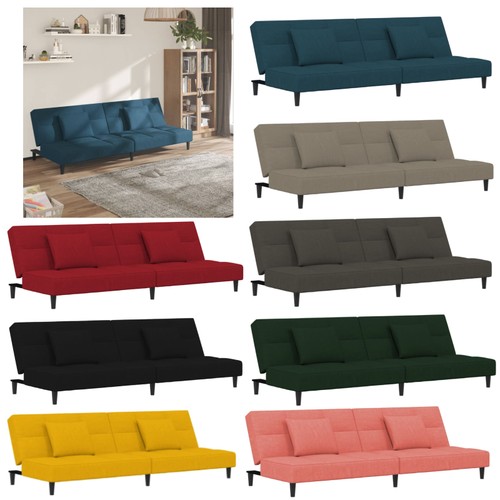 Samt schlafsofa sitzer - 2-sitzer, 2
