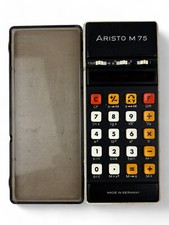 Vintage Aristo M75 Taschenrechner Made in Germany - Seltenes Sammlerstück