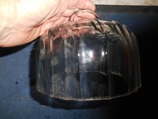 Käseglocke aus altem Glas