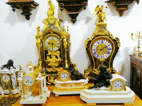 Fantastische grose boulle uhr - grose,