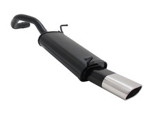 NOVUS Sportauspuff Endschalldämpfer 135x75mm passend für SEAT IBIZA 6L 