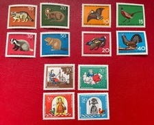 Lot 004: Briefmarken, Bund, postfrisch, Wohlfahrtsmarken, 3 komplette Sätze