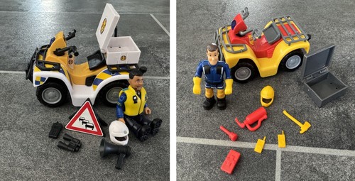 Feuerwehrmann sam polizei quad - feuerwehrmann,