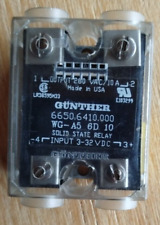 Halbleiterrelais Solid State Relay Günther 6650.6410.000 WG-A5 6D 10