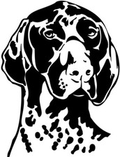 DEUTSCH KURZHAAR Aufkleber -