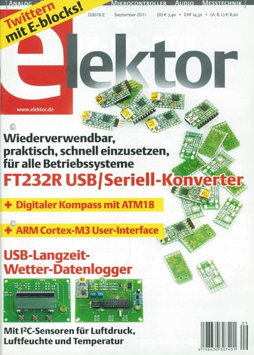Elektor heft september 2011 - heft,