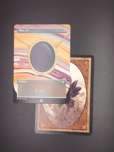 Mtg mox jet magic card - magic,