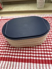 Tupperware Frische Kabinett Aufschnitt Box Dosen  3 x 700 ml + 1 Deckel-d’blau