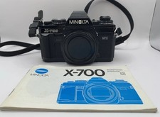 Minolta X-700  analoge Spiegelreflexkamera - SLR Film Camera - Vintage  geprüft