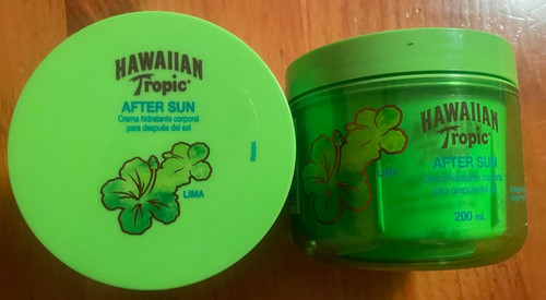 Hawaiian tropic after - 2, sun