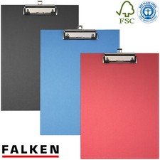FALKEN Klemmbrett Schreibunterlage Schreibbrett Schreibplatte Clipboard DIN A4