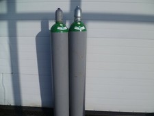 Argon 4.6. 50 l 2 Stück gefüllt, Schweißen für Edelstahl und Alu, Tauschflaschen