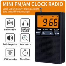 MIni AM/FM Dual Band Radio