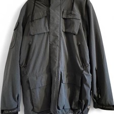 Our Planet Parka Blue Grey