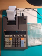 Triumph-Adler 1121 PD nova Druckender Tischrechner mit 2-Farb Drucker, Netzkabel