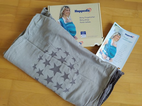 Hoppediz jaquard tragetuch - hoppediz,