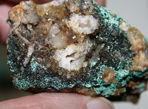 Malachit quarz grube georg - ,,