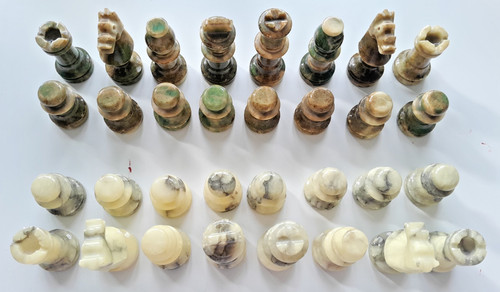 Komplettsatz schachfiguren aus - komplettsatz,
