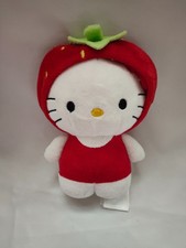 H&M Hallo hello Kitty Kostüm Erdbeere Schmusetier Stofftier Kuscheltier 16cm TOP