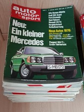 Konvolut Zeitschrift Auto