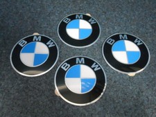 4 x BMW Emblem 64,5 mm für
