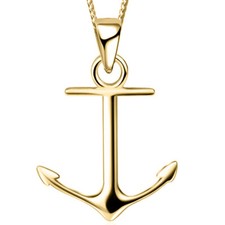 Anhänger Anker mit Halskette