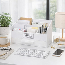 Schreibtisch Organizer Holz