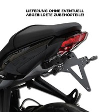 Kennzeichenhalter TRIUMPH Street Triple/Daytona 675R/765 13-20 verstellbar