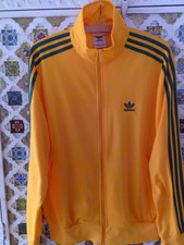TOP - Adidas Firebird - Jacke  gelb/grün - Brasil Style - NEU + ungetragen - TOP
