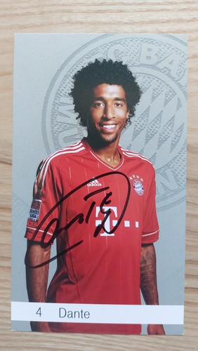Dante bonfim costa signiert - dante,
