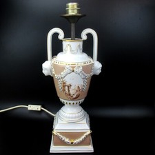 Höchst Porzellan Tischlampe