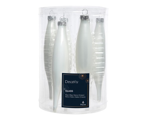 Eiszapfen 15cm glas - eiszapfen,