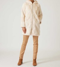 Jacke beige 48 Damen Webpelz